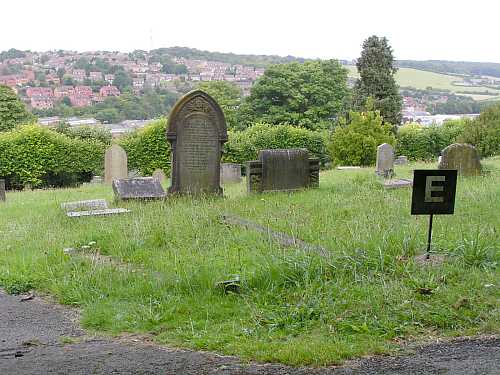 Goodearl gravestones in High Wycombe Cemetery.