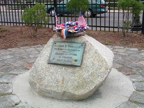 Alfred B. Goodearl memorial stone