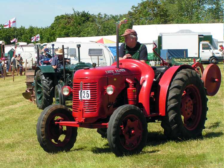 Tractors at Stoke Row Rally